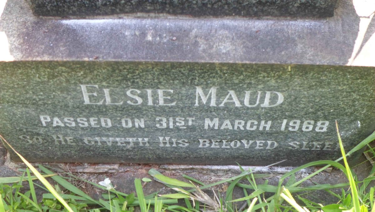 MOORE Elsie Maud -1968