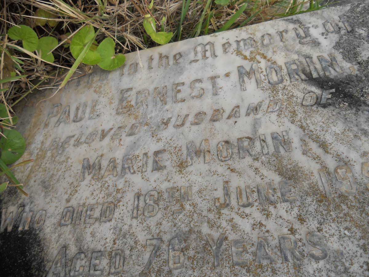 MORIN Paul Ernest -1950 &amp; Marie Leda -1961