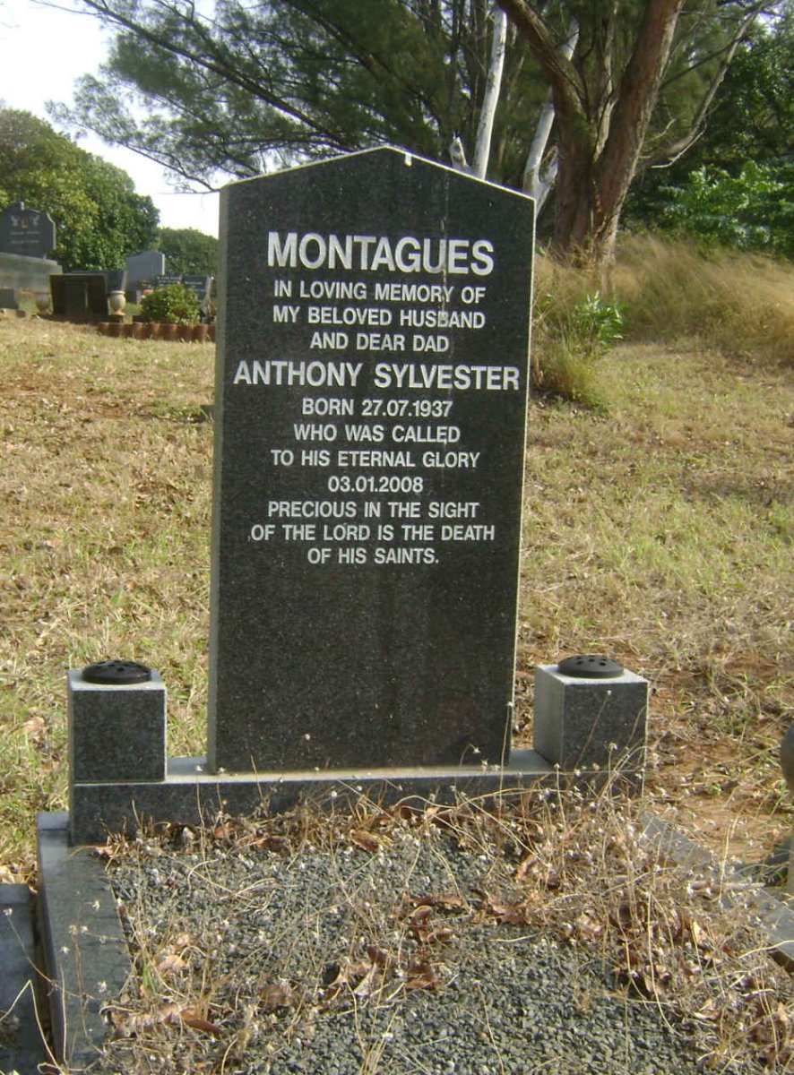 MONTAGUES Anthony Sylvester 1937-2008