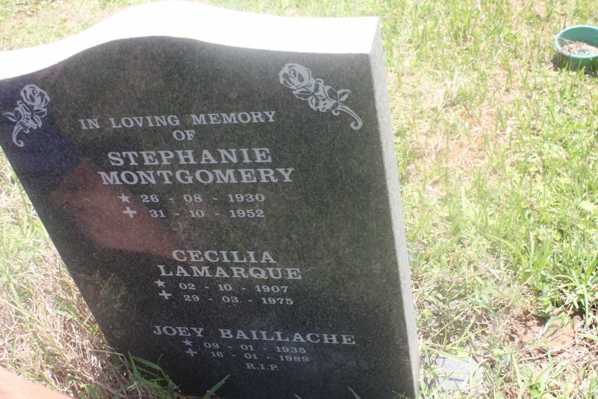 MONTGOMERY Stephanie 1930-1952 :: LAMARQUE Cecilia 1907-1975 :: BAILLACHE Joey 1935-1989