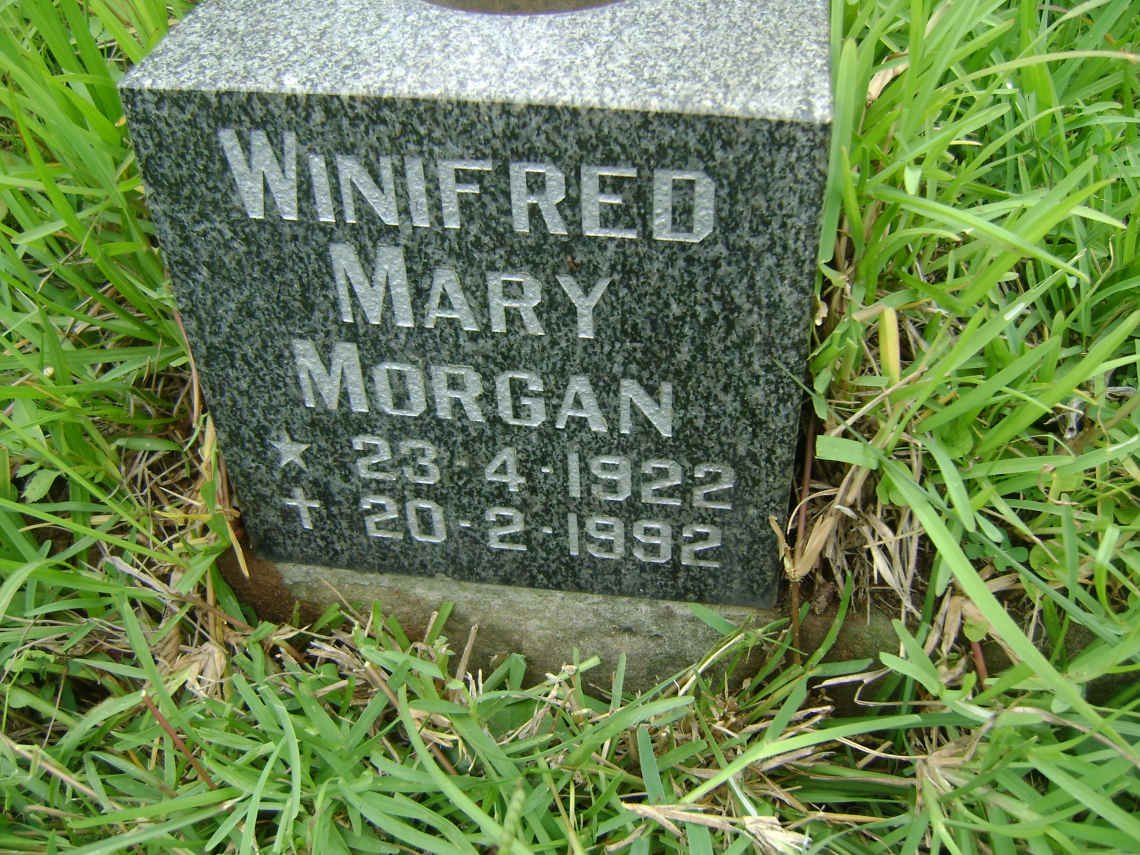 MORGAN Charles Frederick 1894-1966 &amp; Laura Eleanor 1895-1966 :: MORGAN Doreen Lundy 1920-1990