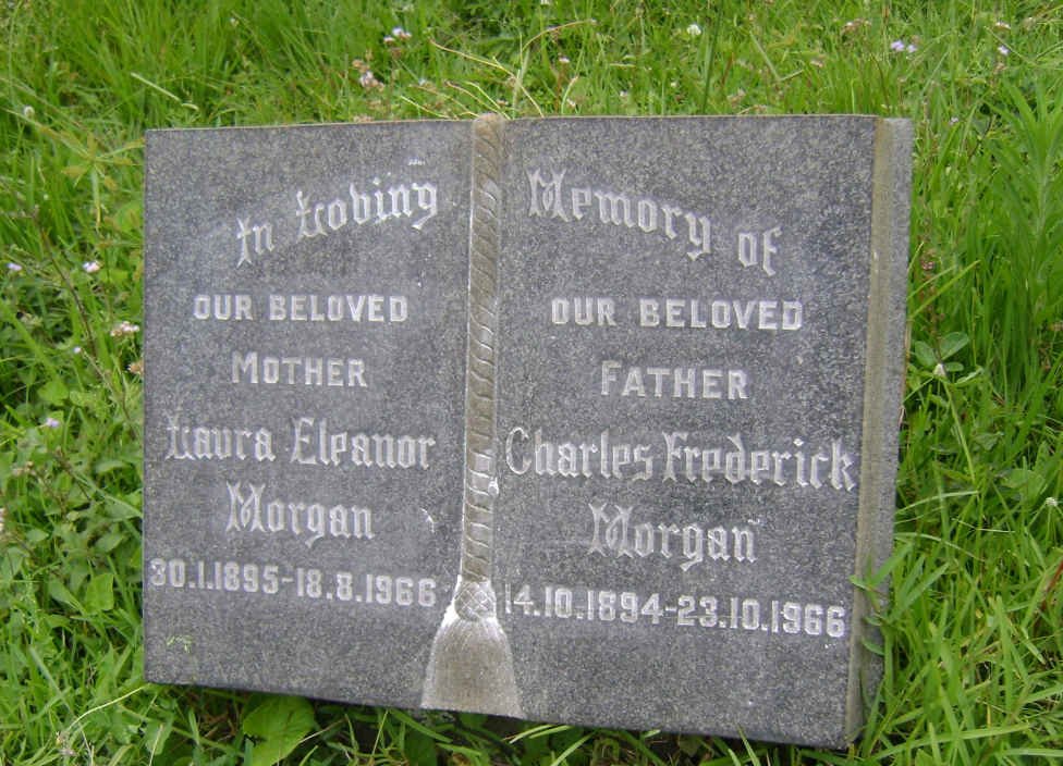 MORGAN Charles Frederick 1894-1966 &amp; Laura Eleanor 1895-1966 :: MORGAN Doreen Lundy 1920-1990