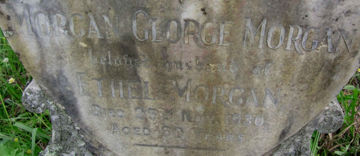MORGAN James Morgan -1930