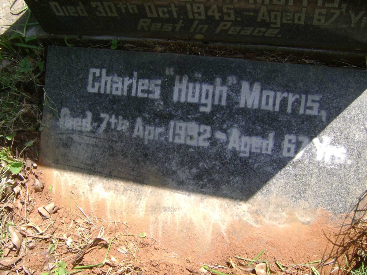 MORRIS Charles John -1945 &amp; Gwendoline Nina Victoria -1944 :: MORRIS Charles -1992