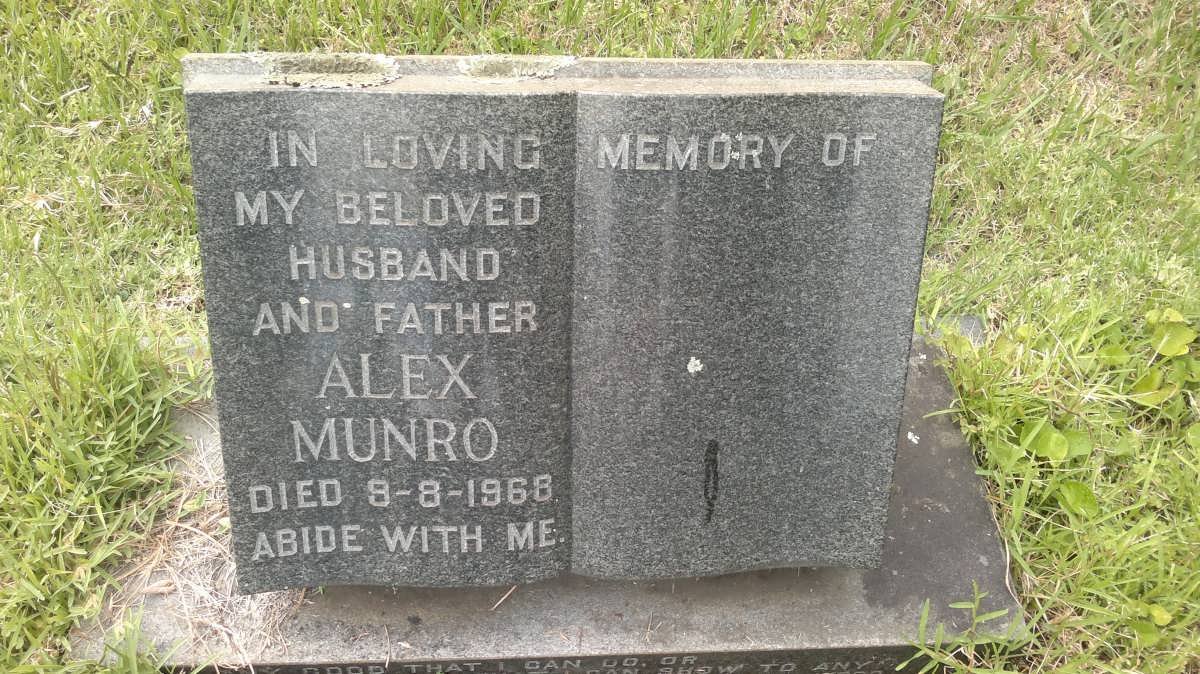 MUNRO Alex -1968