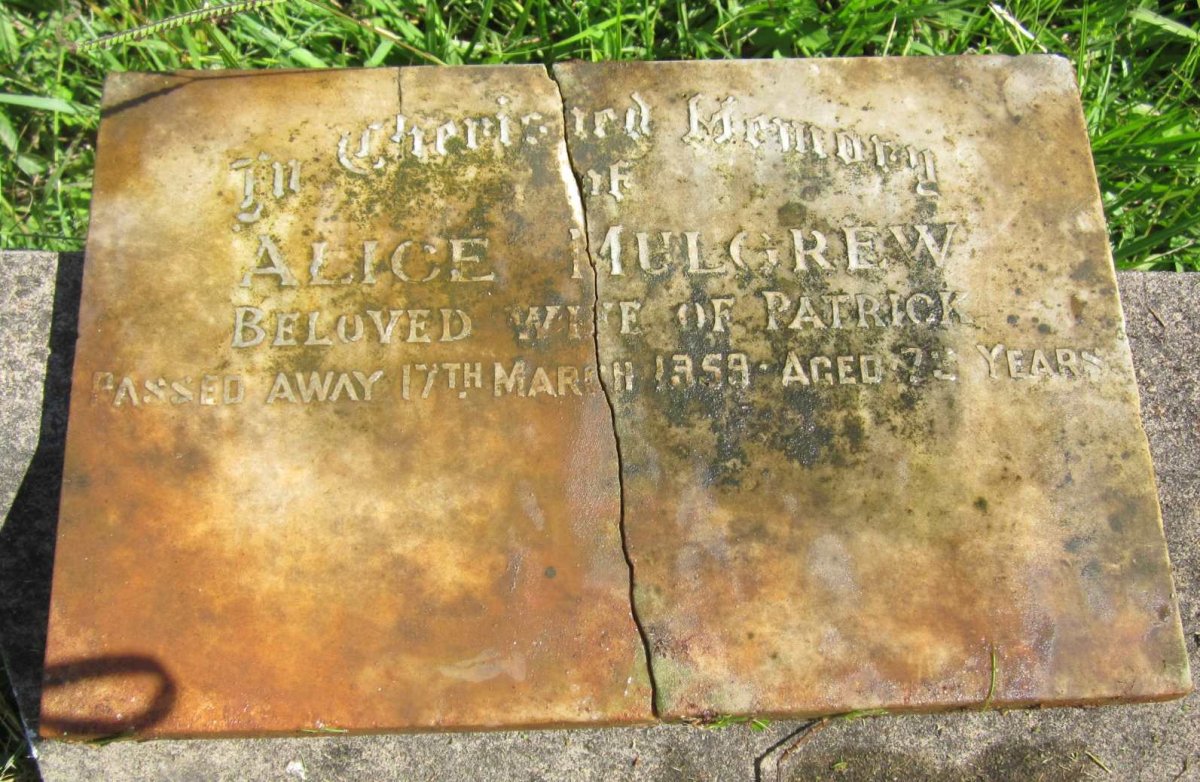 MULGREW Alice -1959