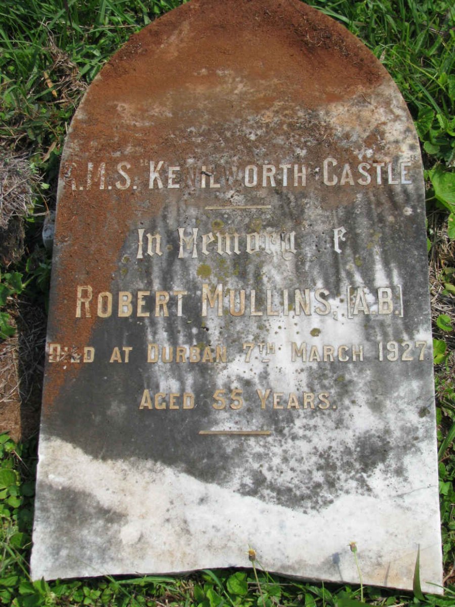 MULLINS Robert -1927