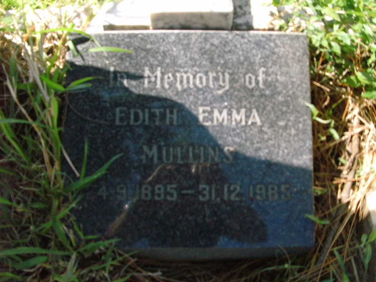 MULLINS Edith Emma 1895-1985
