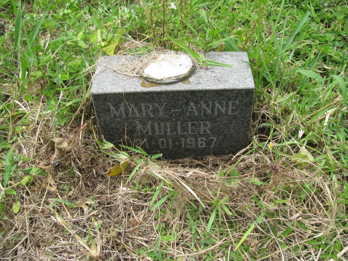 MULLER Mary-Anne  -1967