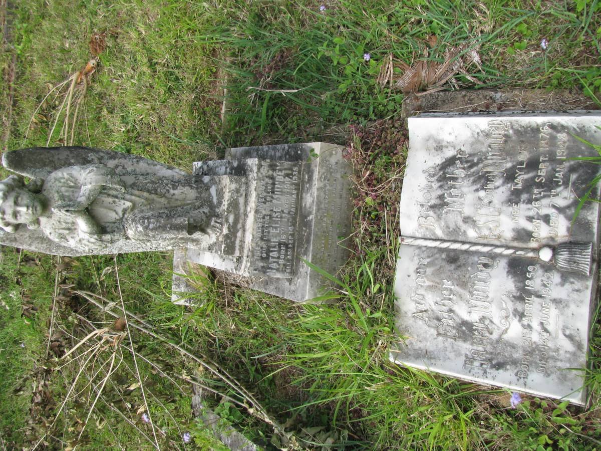 MUNDEY Harry 1859-1942 &amp; E.S. TAYLOR 1876-1948 :: MUNDEY Natalie Elise 1917-1935