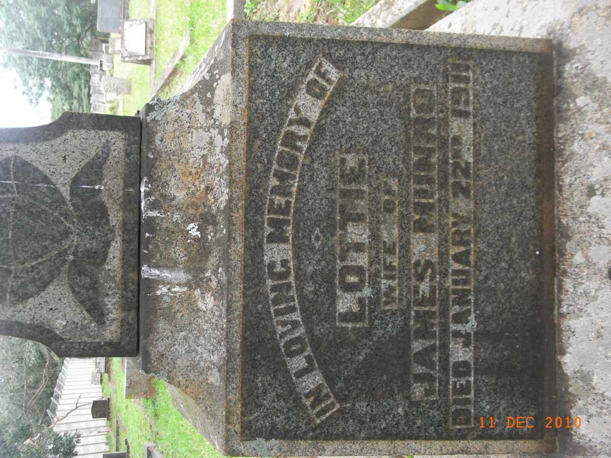 MUNRO Lottie -1911