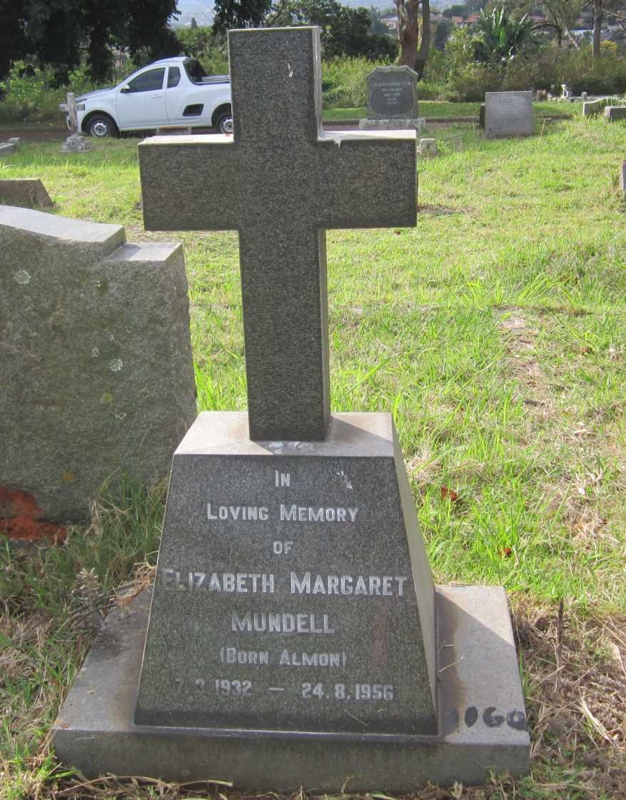 MUNDELL Elizabeth Margaret nee ALMON 1932-1956