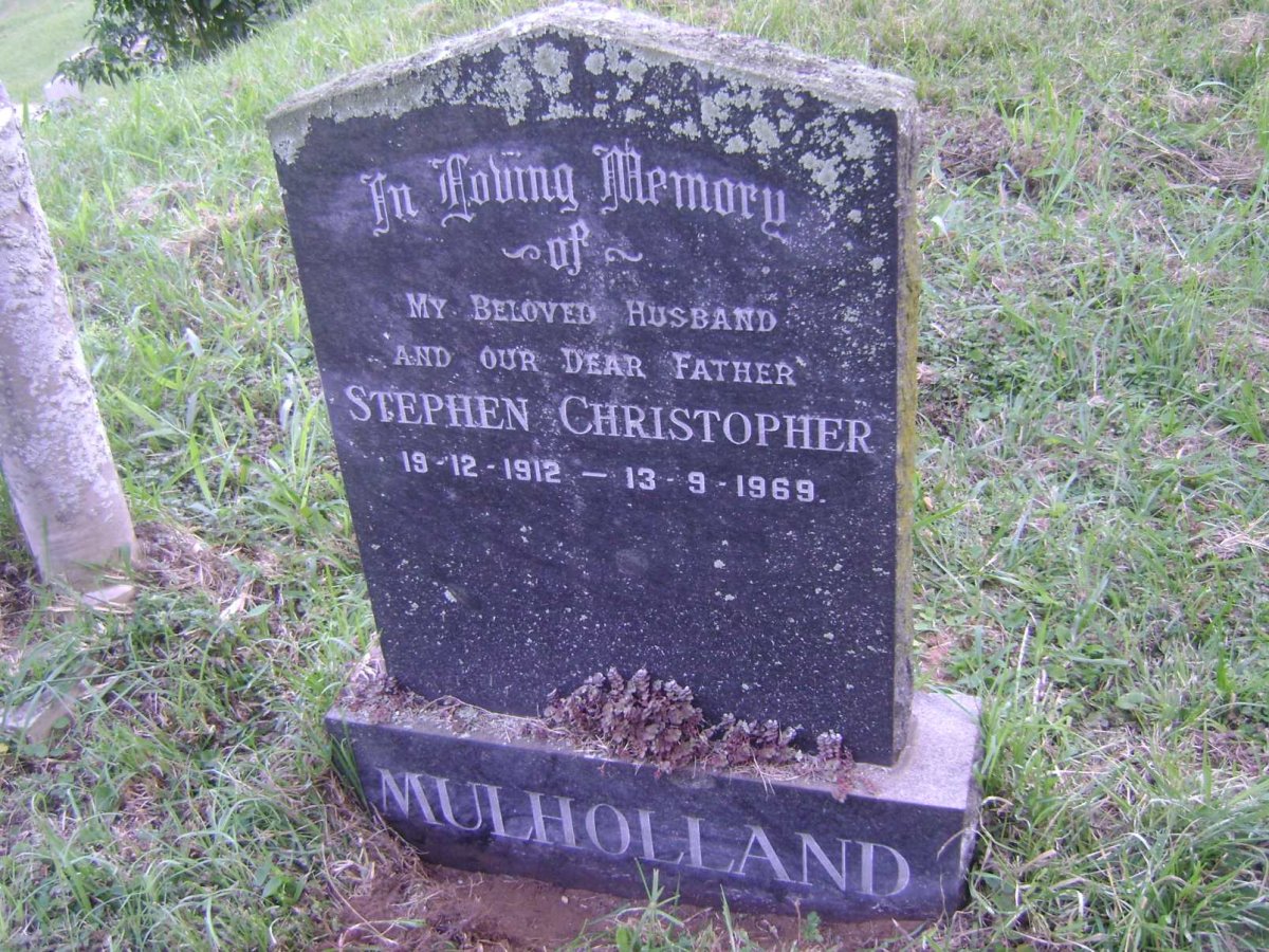 MULHOLLAND Stephen Christopher 1912-1969