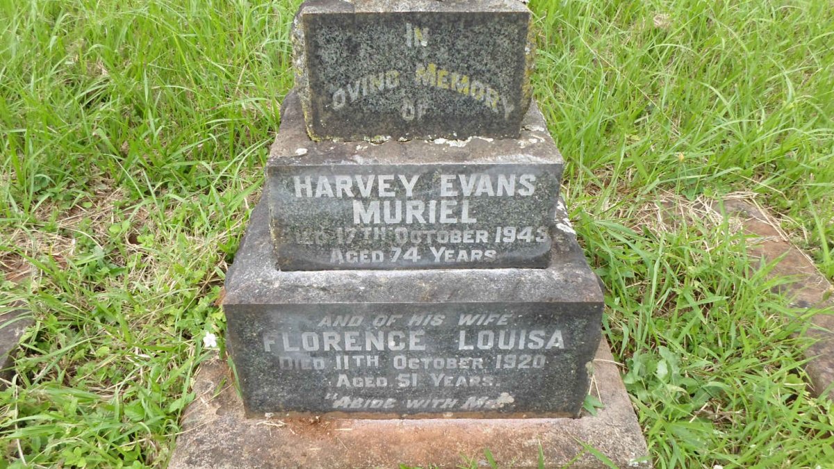 MURIEL Harvey Evans -1943 &amp; Florence Louisa -1920
