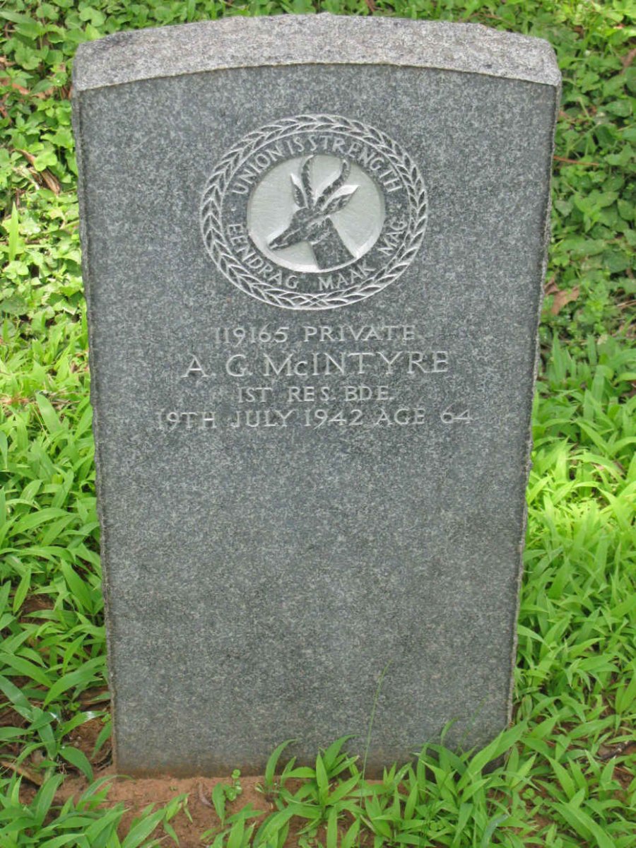 McINTYRE A.G. -1942