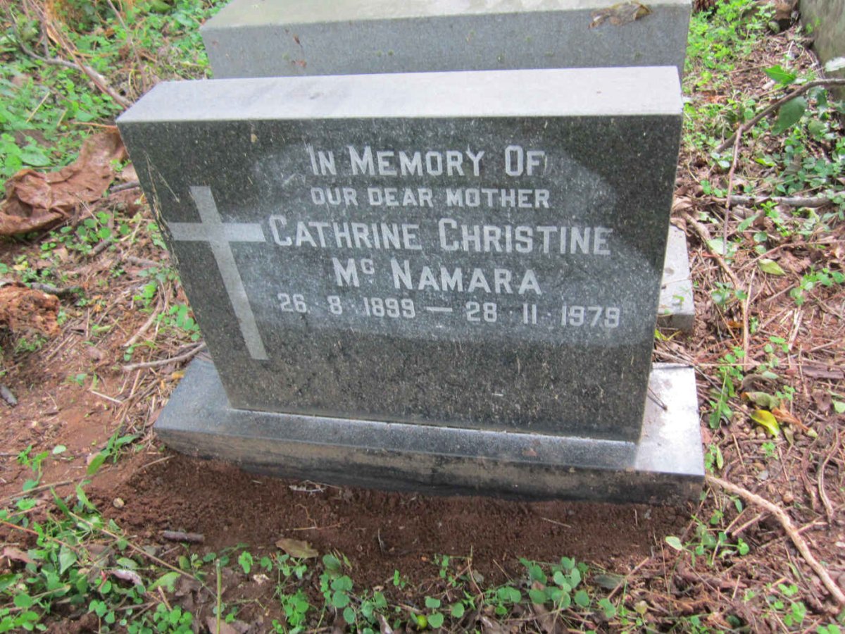 Mc NAMARA Cathrine Christine 1899-1979