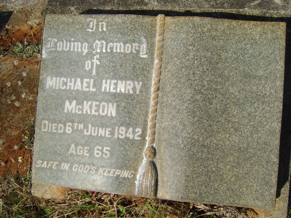 McKEON Michael Henry -1942