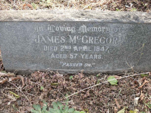 McGREGOR James -1947