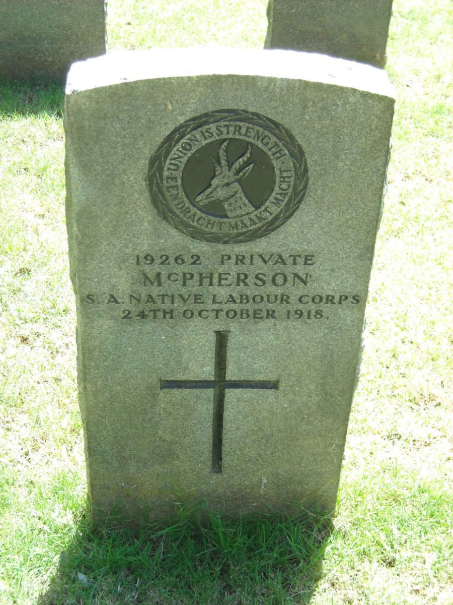 McPHERSON M. -1918