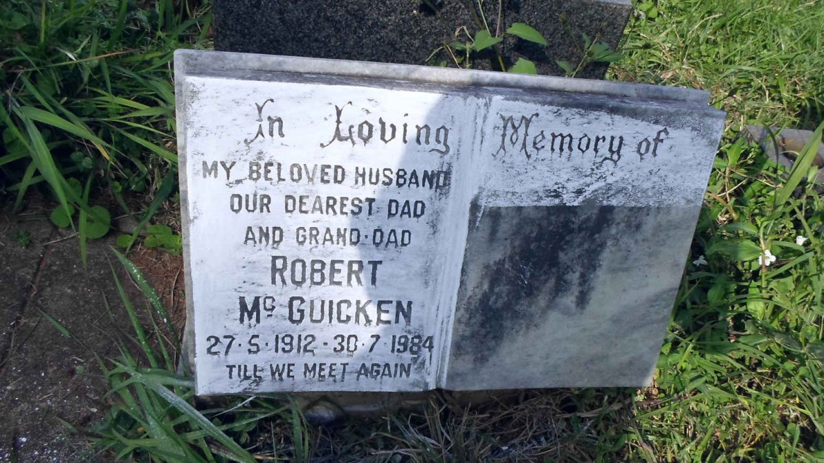 McGUICKEN Robert 1912-1984