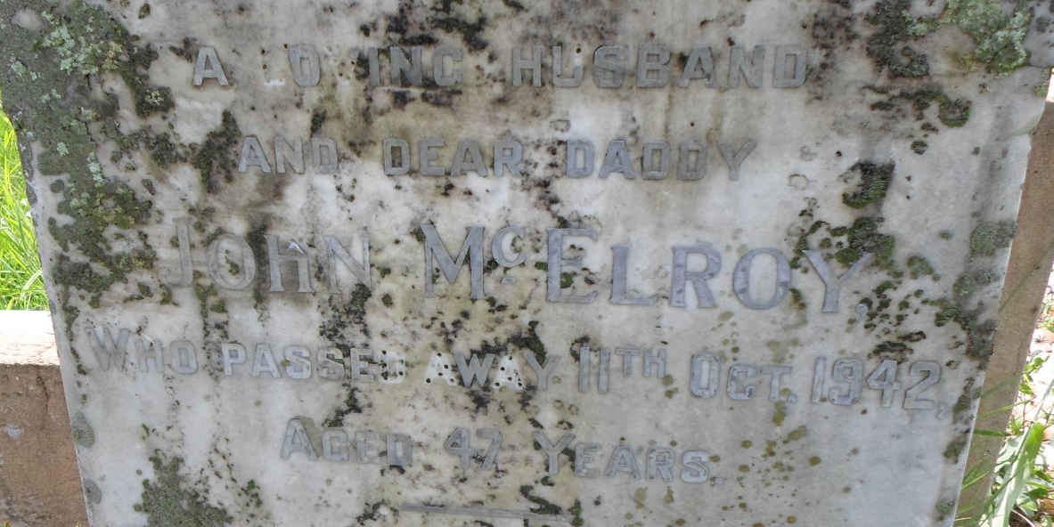 McELROY John -1942