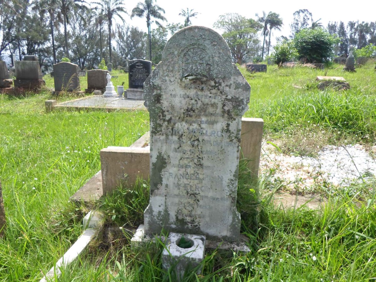McELROY John -1942 &amp; Frances Jean -1980