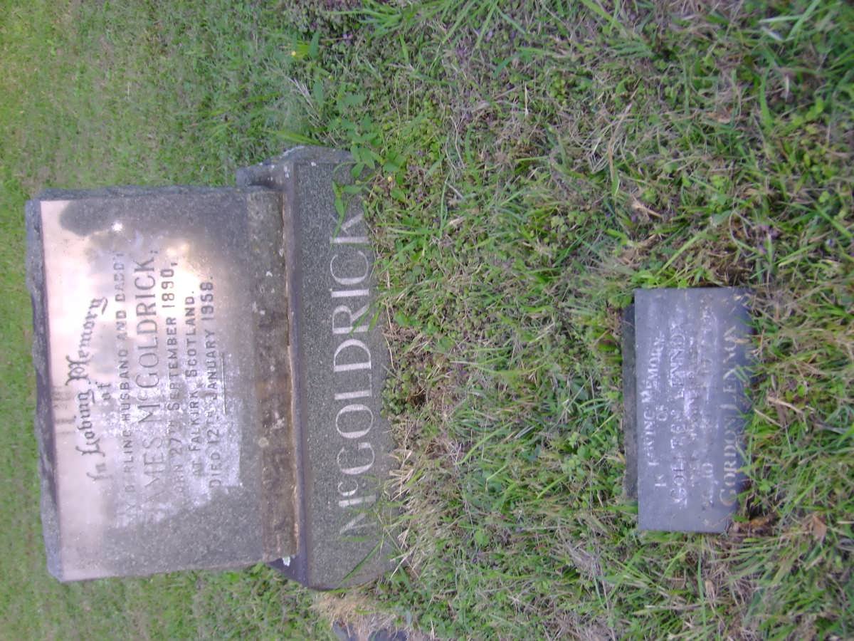 McGOLDRICK James 1890-1956 :: LENNOX Gordon -2001 &amp; Colleen -1998