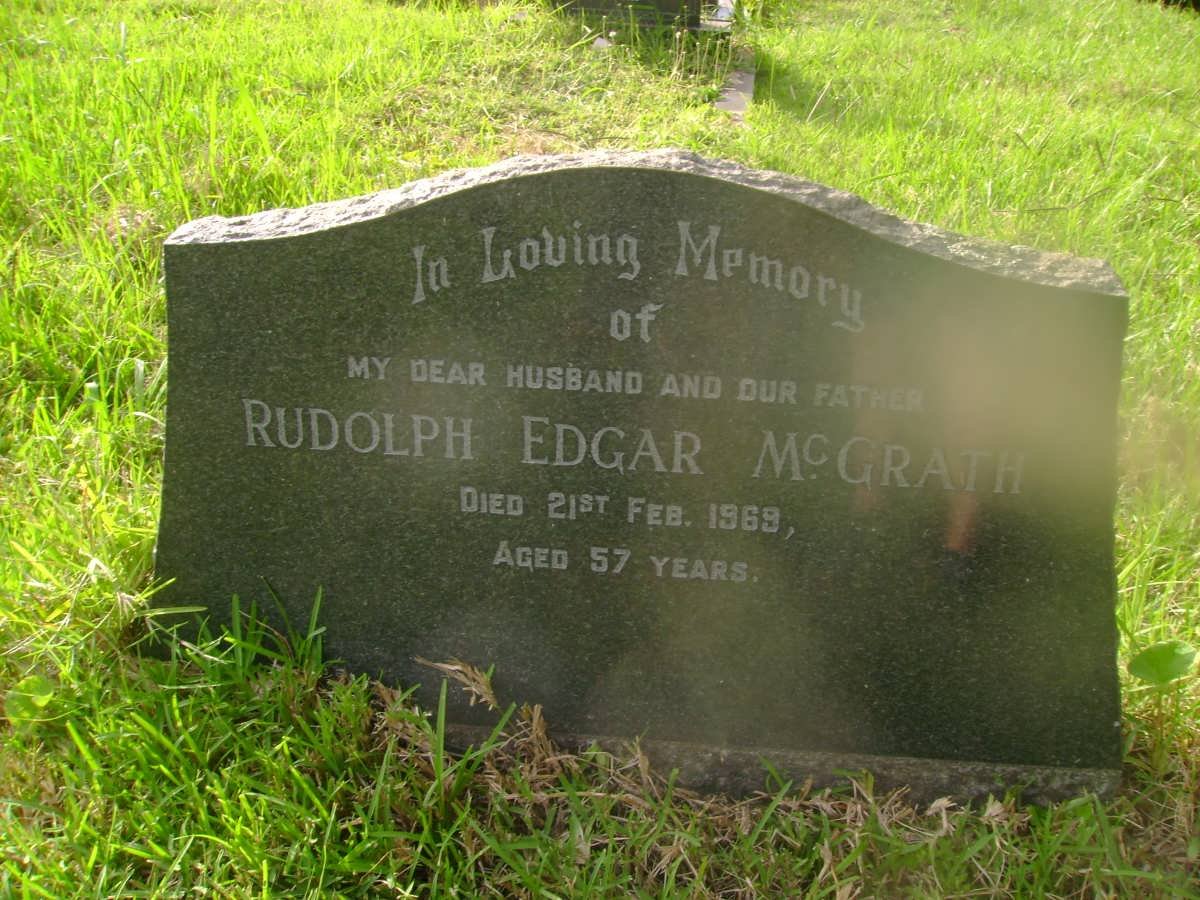 McGRATH Rudolph Edgar -1969