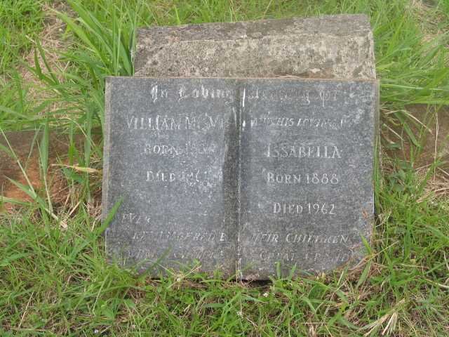 McVIE William  -1961 &amp; Issabella 1888-1962