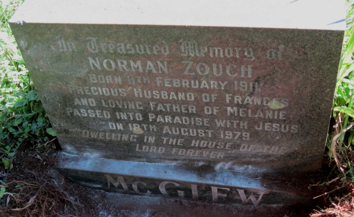 McGLEW Norman Zouch 1911-1979
