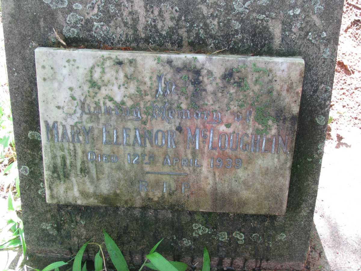 McLOUGHLIN Mary Eleanor -1939