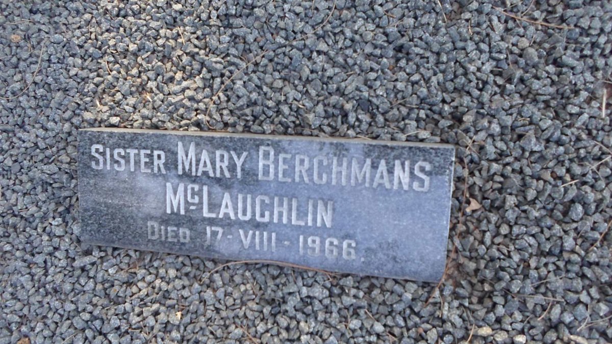 McLAUGHLIN Mary Berchmans -1966