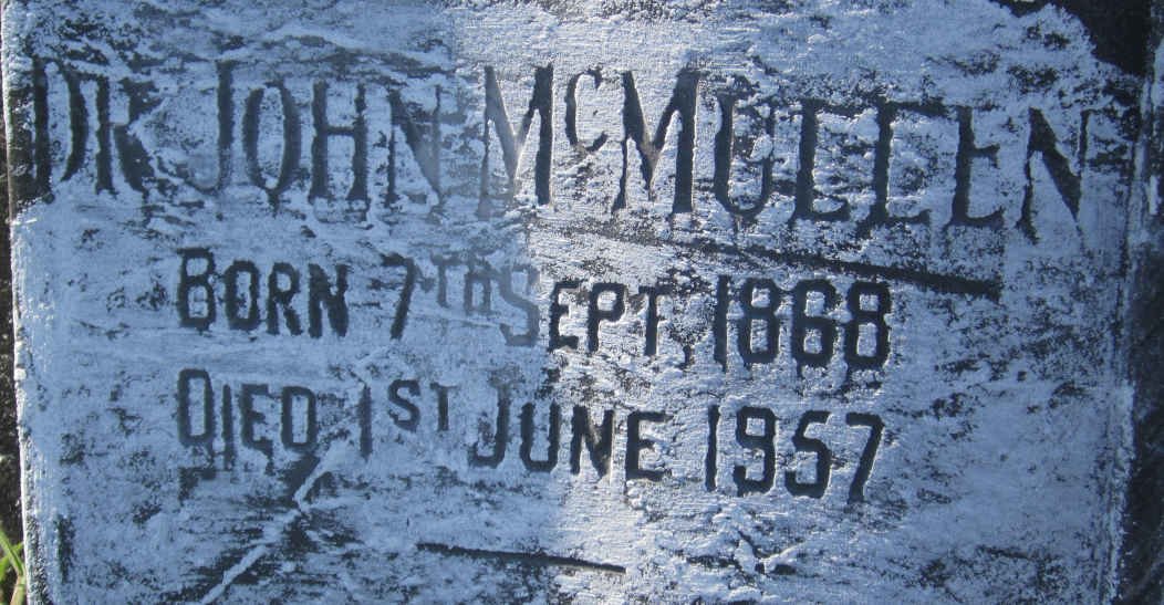 McMULLEN John 1868-1957