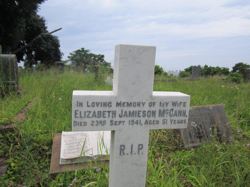 McCANN Elizabeth Jamieson -1941