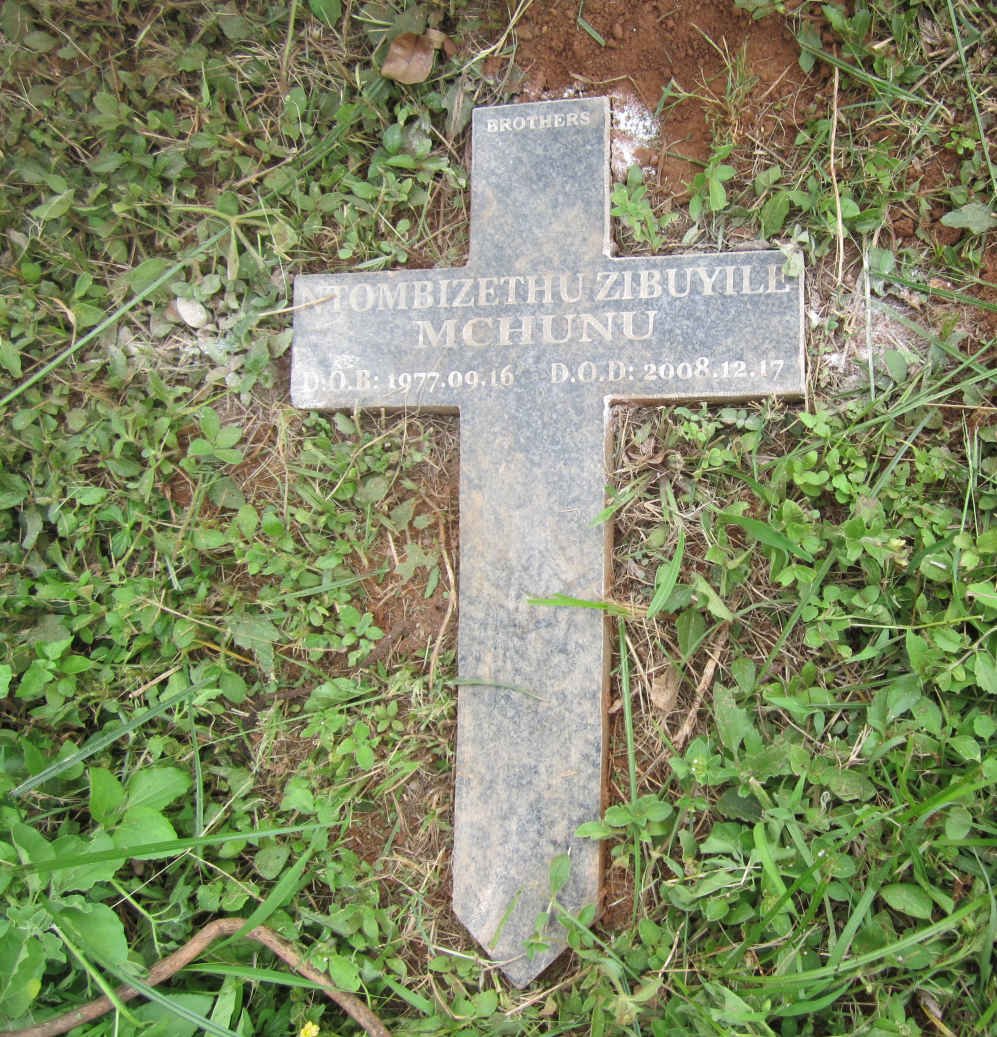 MCHUNU Ntombizethu Zibuyile 1977-2008