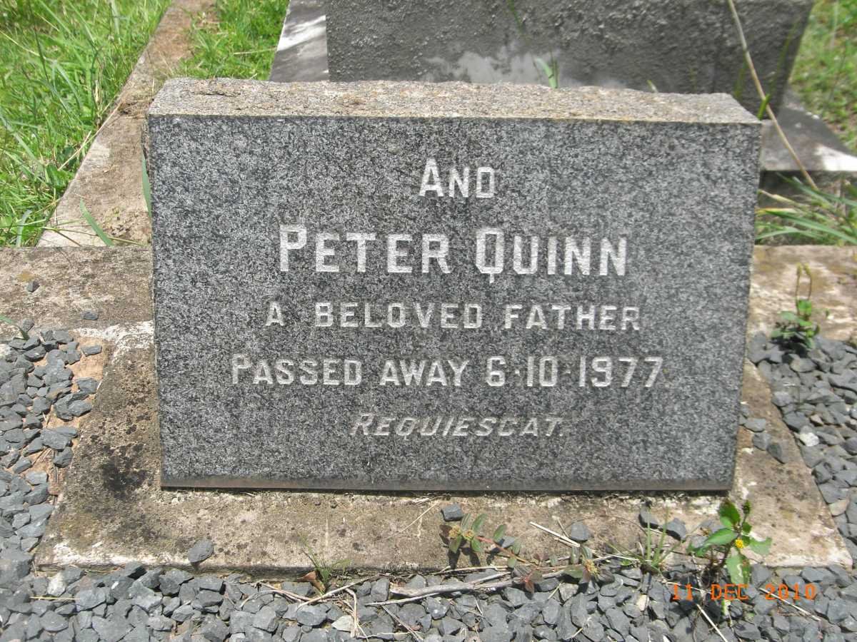QUINN Peter -1977