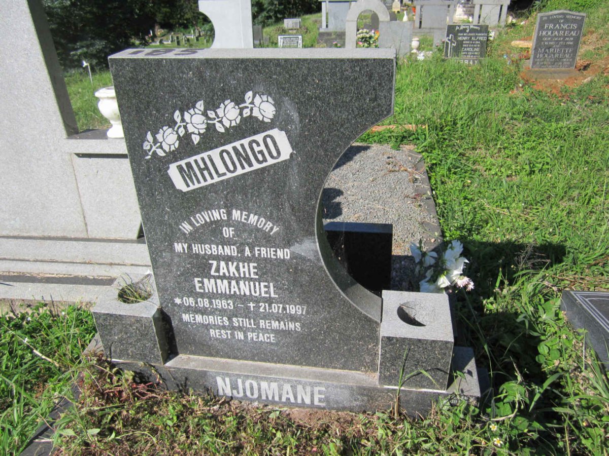 MHLONGO Zakhe Emmanuel 1963-1997