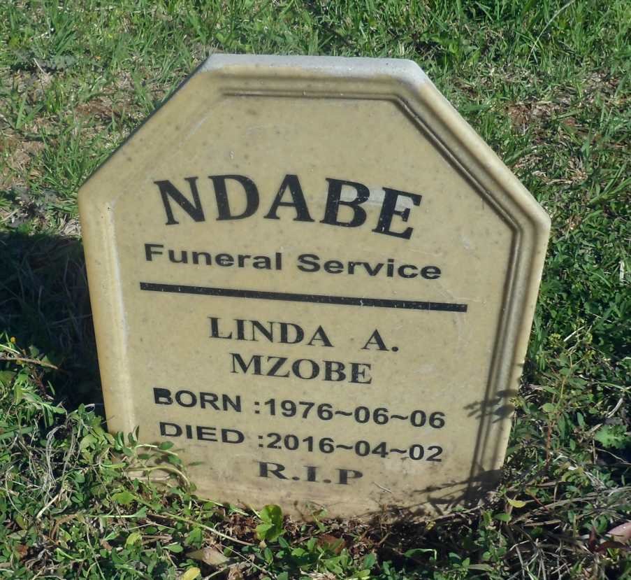 MZOBE Linda A. 1976-2016