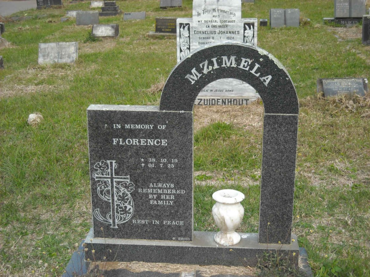 MZIMELA Florence 1938-2001