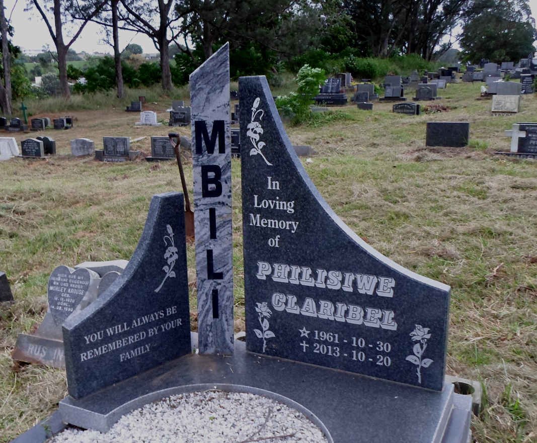 MBILI Philisiwe Claribel 1961-2013