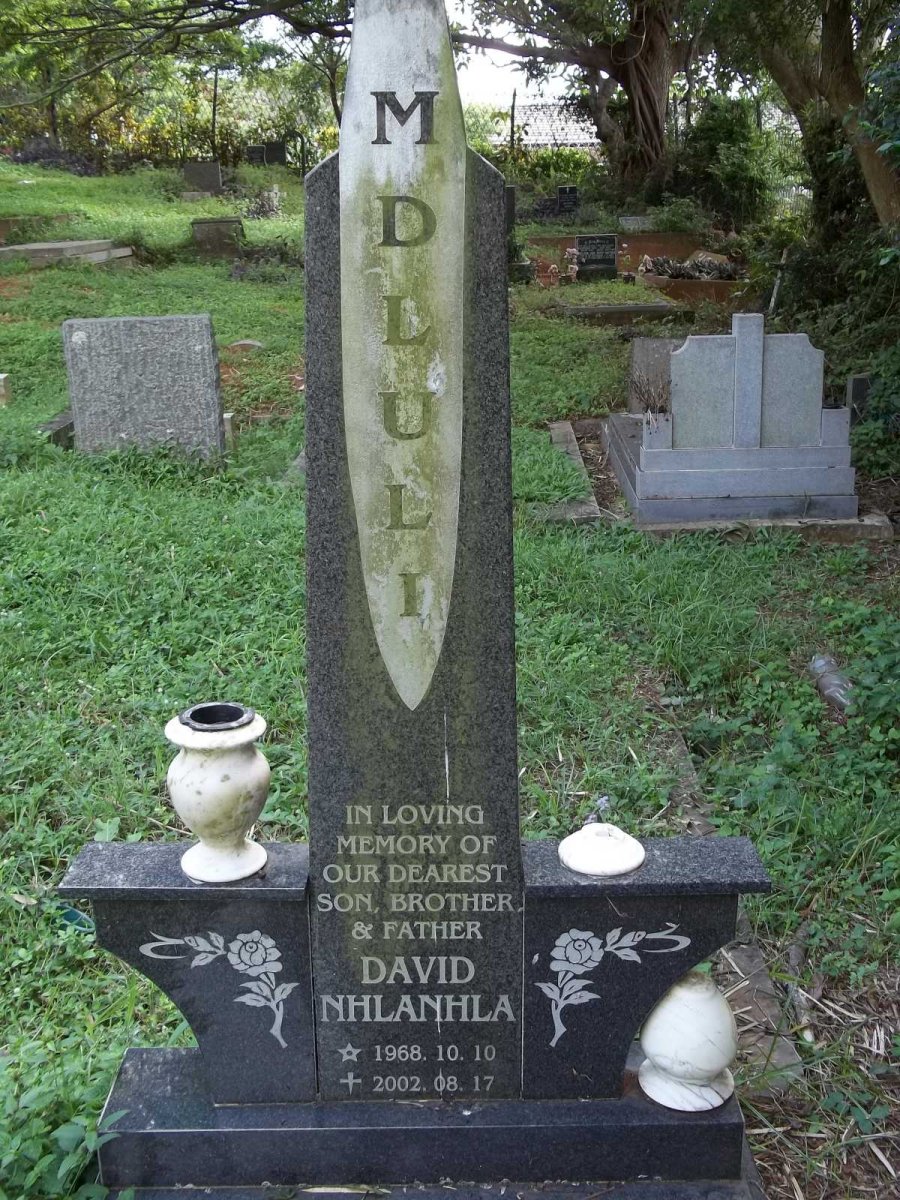MDLULI David Nhlanhla 1968-2002