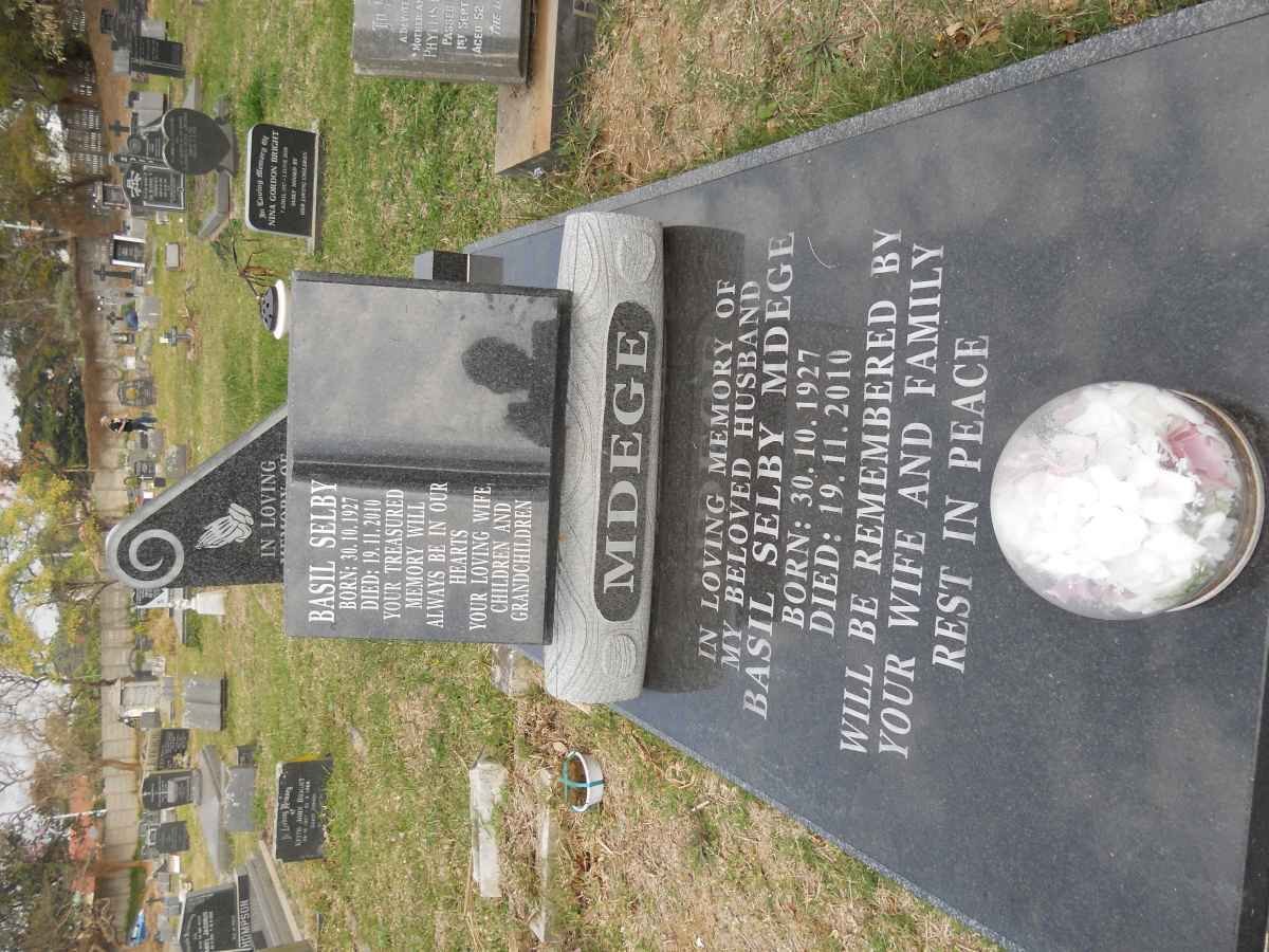 MDEGE Basil Selby 1927-2010