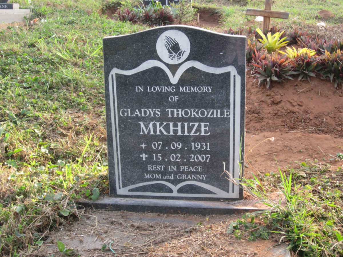 MKHIZE Gladys Thokozile 1931-2007