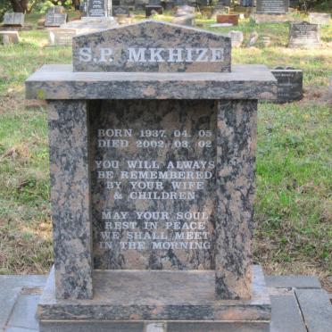 MKHIZE S.P. 1937-2002
