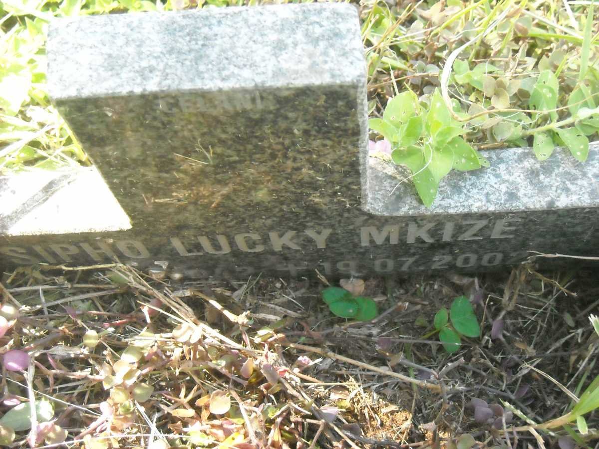 MKIZE Sipho Lucky  1942-2002
