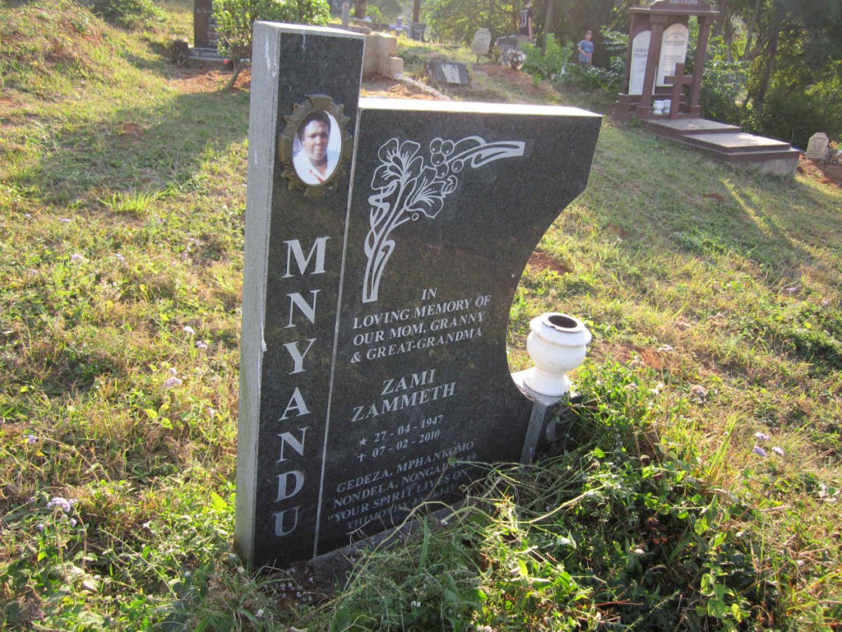 MNYANDU Zami Zammeth 1947-2010