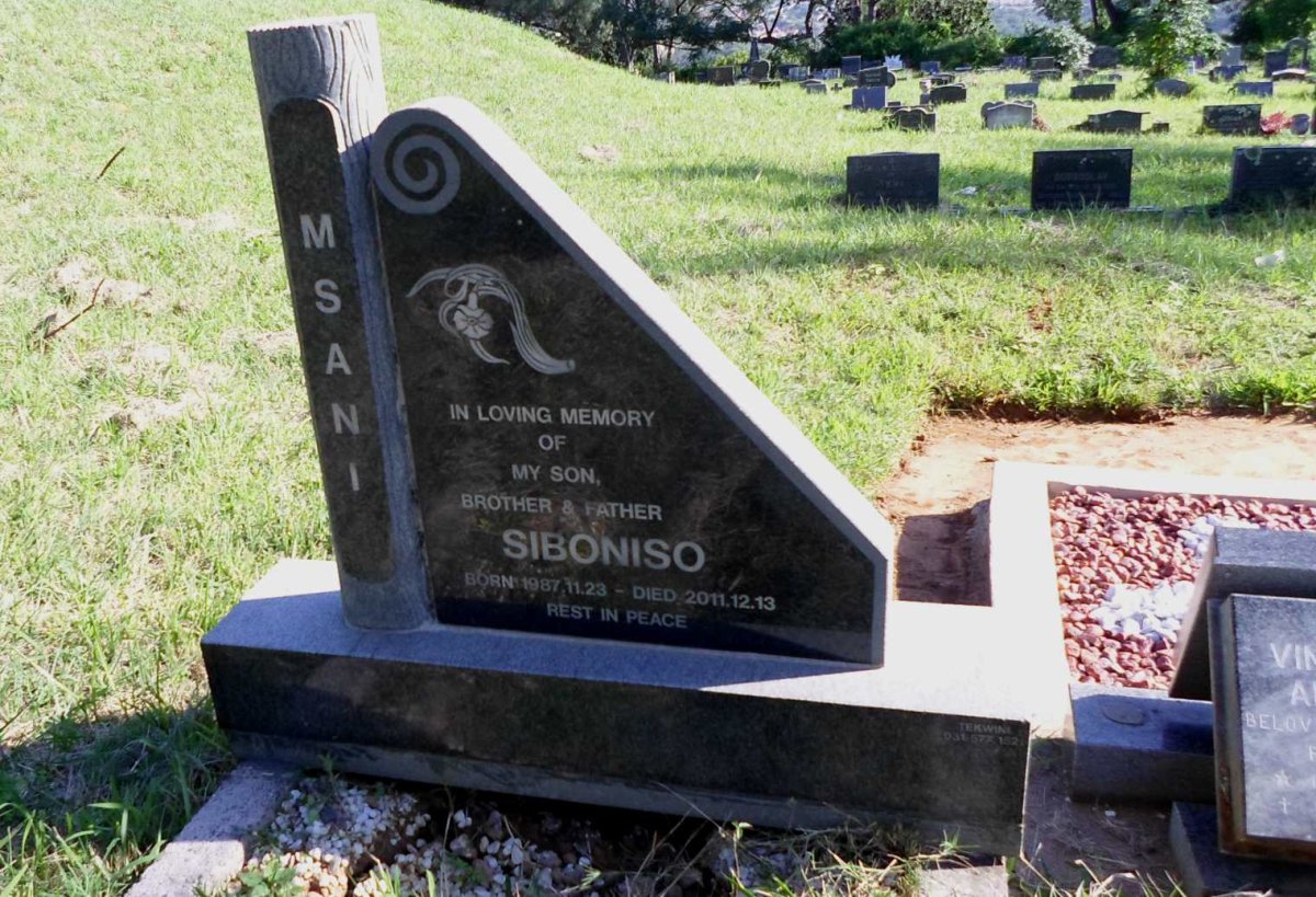 MSANI Siboniso 1987-2011