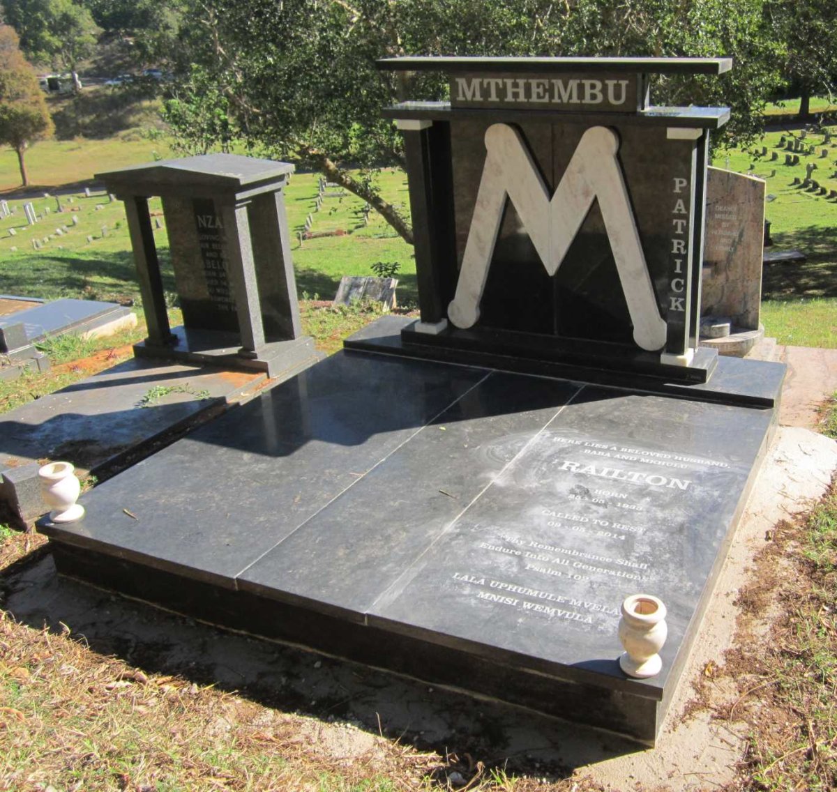 MTHEMBU Patrick Railton 1933-2014