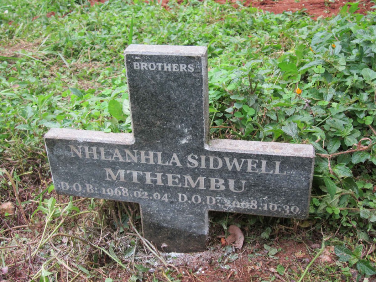 MTHEMBU Nhlanhla Sidwell 1968-2008
