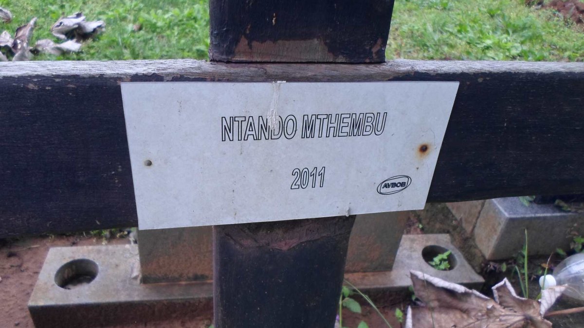 MTHEMBU Ntando -2011